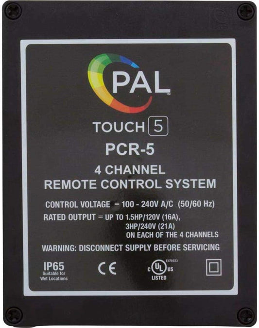 PAL Lighting PAL Touch 5 Remote Control System with Time Clock - Smart pool automation