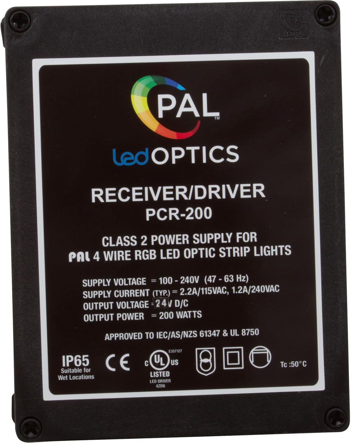 PAL Lighting PCR-300U 24VDC Driver with Cloning & Remote – Pool LED Contro