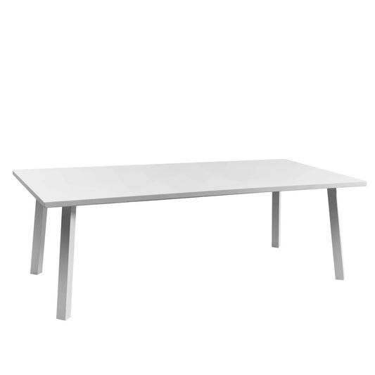 Panama Jack Mykonos Collection Rectangular Table KD 87 x 39 x 29 | PJO-2401-WHT-RT