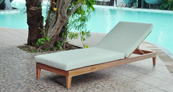 Panama Jack Bali Teak Collection Chaise Lounge | PJO-3601-NAT-CL