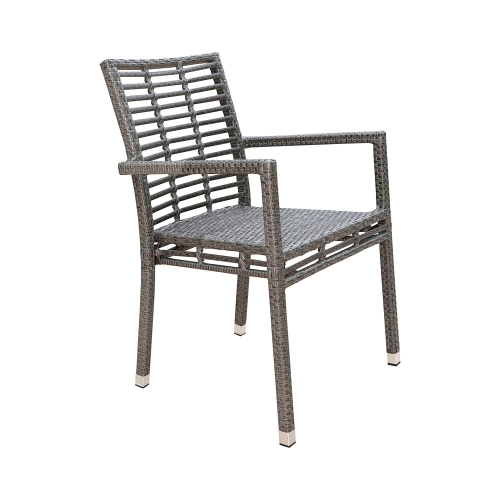 Panama Jack Graphite Collection Stackable Armchair | PJO - 1601 - GRY - AC