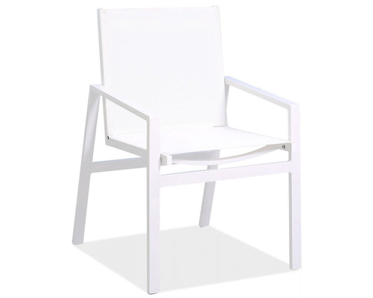 Panama Jack Mykonos Collection Stackable Armchair | PJO-2401-WHT-AC