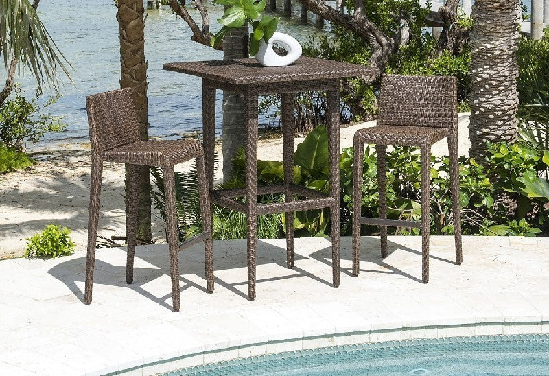 Backyard Furniture Patio Furniture Set Outdoor Bar Panama Jack Oasis Collection 3 Piece Pub Set PJO-2201-JBP-3PP