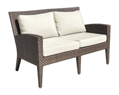 Panama Jack Oasis Collection 4 Piece Seating Set with Outdoor Off-White Fabric | PJO-2201-JBP-4PL