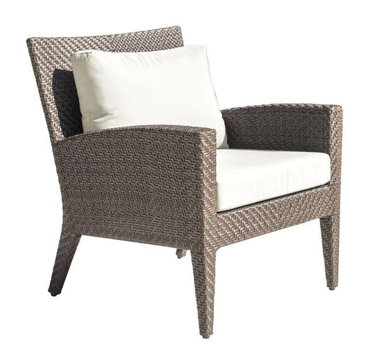 Panama Jack Oasis Collection Lounge Chair with Outdoor Off-White Fabric | PJO-2201-JBP-LC