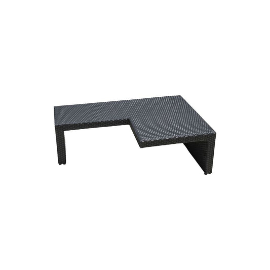 Panama Jack Onyx Collection Puzzled Coffee Table (1 Side) 42 x 29 x 14 | PJO-1901-BLK-CT