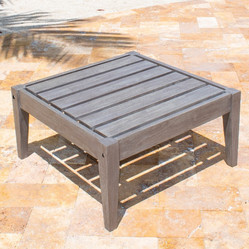 Panama Jack Poolside Collection Coffee Table 26 x 26 x 13 | PJO-2701-GRY-CT