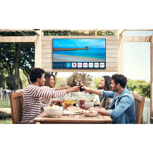 Peerless-AV  Neptune Partial Sun Series 4K HDR Outdoor Smart TV and Outdoor Tilting Wall Mount | NT553