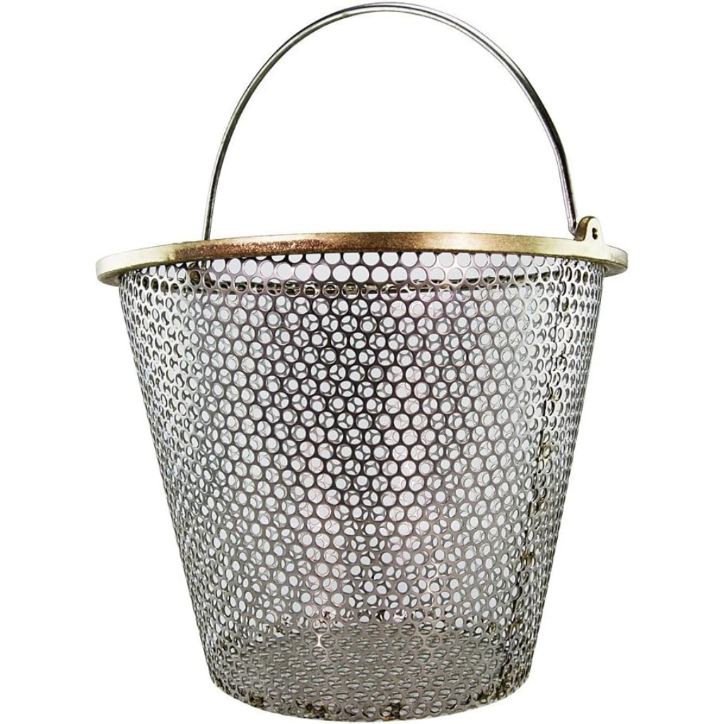 Pentair C Series 11 in. Stainless Steel Basket – Durable rust-resistant filter basket for efficient pool debris removal.