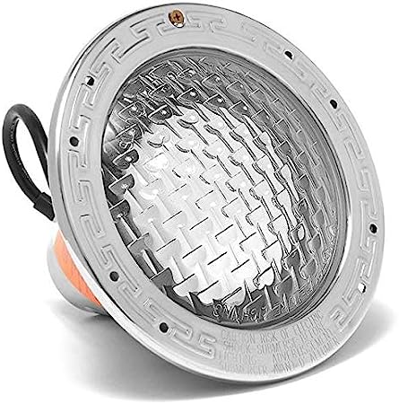 Pentair Amerlite Pool Light for Inground Pools with Stainless Steel Facering | 400W 120V 50' Cord | EC-602127