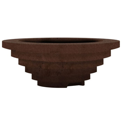 Prism Hardscapes Triton 48-Inch Concrete Round Outdoor Fire Pit Bowl