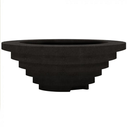 Prism Hardscapes Triton 48-Inch Concrete Round Outdoor Fire Pit Bowl