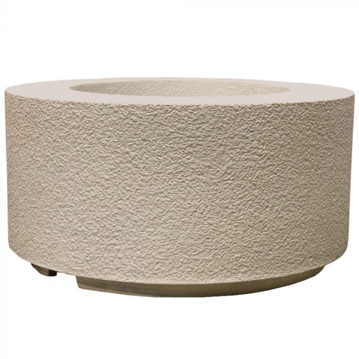 Prism Hardscapes Tuscany Cilindro 36-Inch Concrete Round Outdoor Fire Pit Bowl
