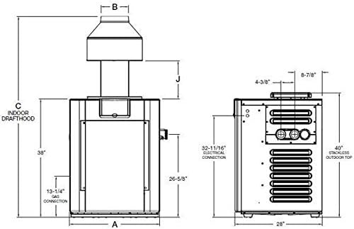 Raypak Pool Heater Raypak PR266AENX Gas Heater 266K BTU - 014939