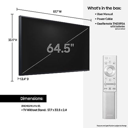Outdoor TV Samsung 65 Class The Terrace Full Sun Outdoor QLED 4K Smart TV (2021)  QN65LST9TAF