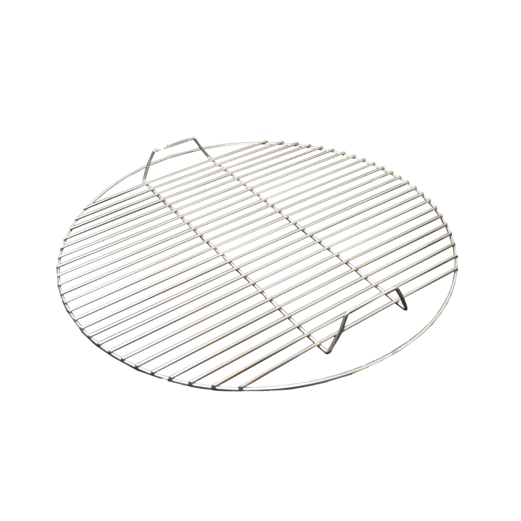 Stainless steel plated cooking grate for 30-gallon Gateway Drum Smokers, enhancing cooking space