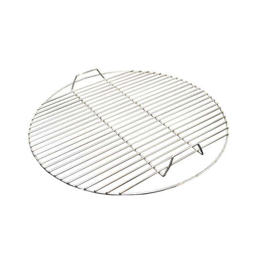 Stainless steel plated cooking grate for 30-gallon Gateway Drum Smokers, enhancing cooking space