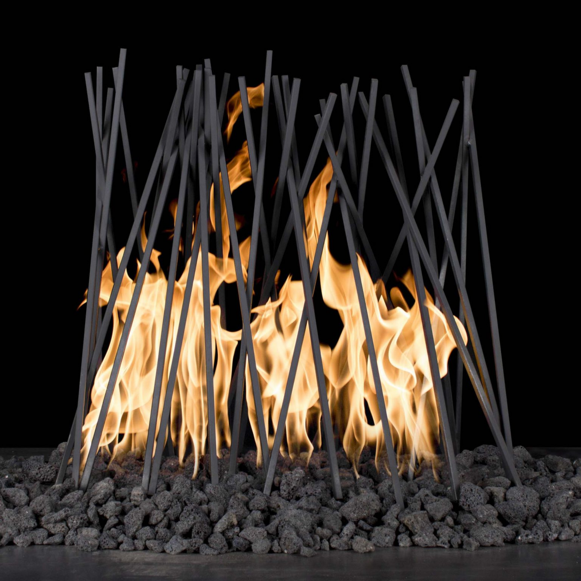 The Outdoor Plus 24" Milled Steel Outdoor Fire Twigs | OPT-STWG24