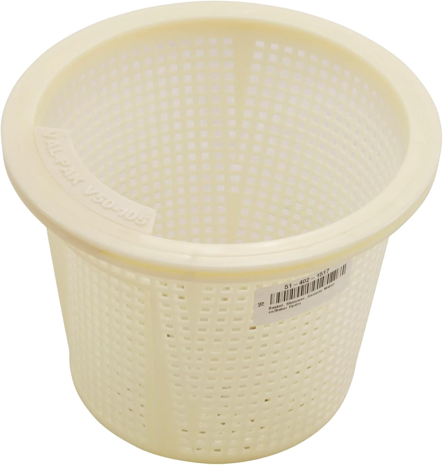 Durable Val-Pak Hydro Skimmer Basket Replacement V50-105 for efficient pool cleaning.