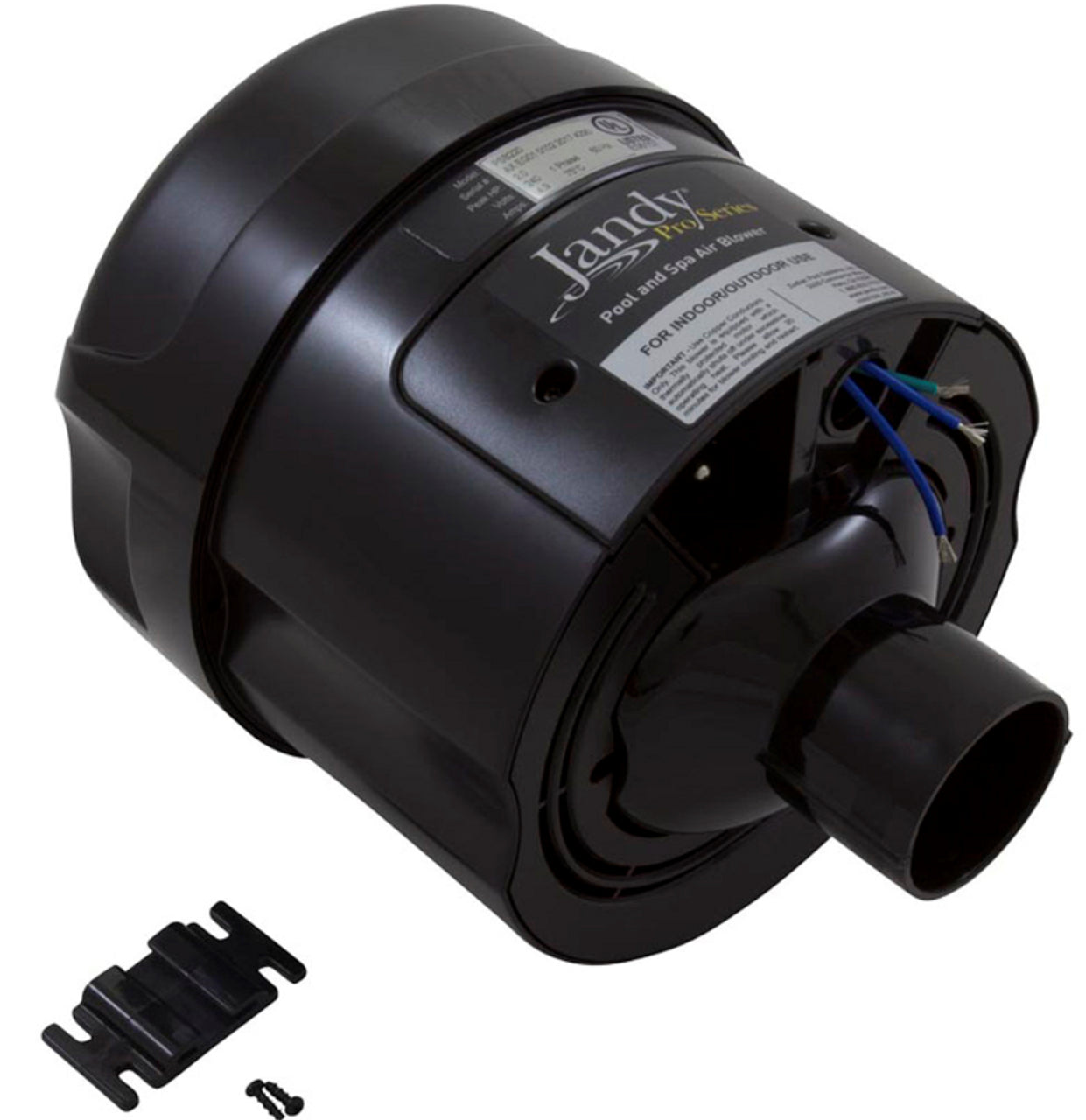 Zodiac Air Blower 2.0HP 115V PSB120 with weatherproof housing for powerful, quiet spa jets.