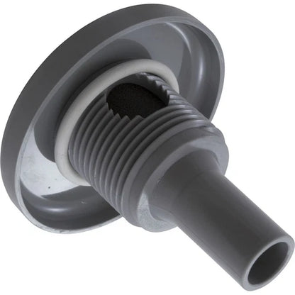 HydroAir/Balboa 1" Top Draw Air Control Stem Assembly in gray for spa systems.